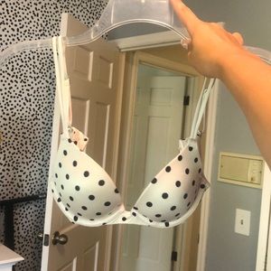 polka dot 32A PINK bra